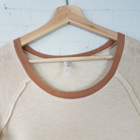 Intimately Free People Womens Top Size M Beige - Picture 3 of 8